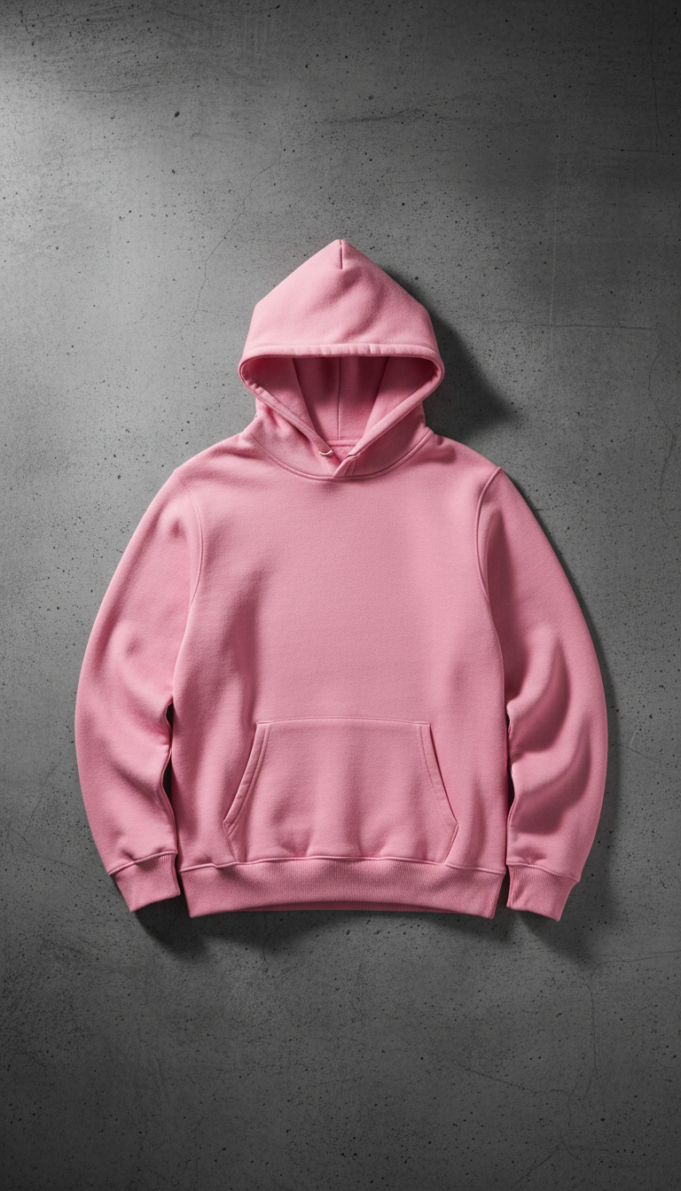 Warm Female Pink Hoodies